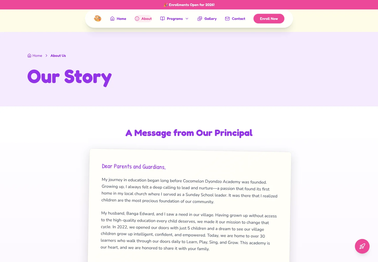 Cocomelon Academy — Our story screenshot